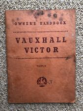 Vauxhall victor owners for sale  BILSTON