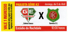Ticket BRA GE Osasco - Barretos 05.04.2015, usado comprar usado  Enviando para Brazil
