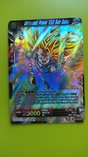 Untapped Power SS3 Son Goku Dragon Ball Super jogo de cartas BT4 004 R folha holográfica comprar usado  Enviando para Brazil