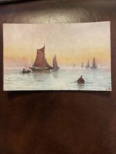 Postcard taking moorings. for sale  HELENSBURGH