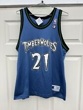 Camiseta deportiva vintage de los Minnesota Timberwolves campeón de la NBA talla 44 rara segunda mano  Embacar hacia Mexico