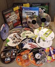 Video Game Loose Disc Lot of 24 ~ XBox 360 PS4 Wii Xbox PlayStation PS3 Wii U +, used for sale  Shipping to South Africa