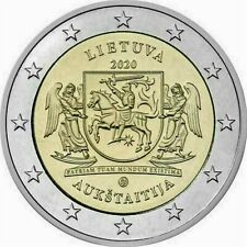 Euro lituania 2020 usato  Italia
