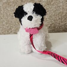 Mini coleira de pelúcia rosa Dog Black & White Shih Tzu Pup Battat OG Our Generation 3" comprar usado  Enviando para Brazil