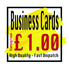 Business cards personalised for sale  RUISLIP