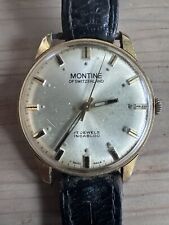 Vintage montine watch for sale  AYLESBURY