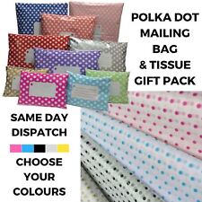 Polka dot tissue for sale  BALDOCK