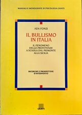 Bullismo italia ada usato  Bologna