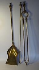 Vintage brass fire for sale  Shipping to Ireland