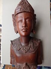 Balinese goddess wooden for sale  HIGH WYCOMBE