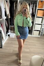 Zara cropped gingham for sale  BLACKPOOL