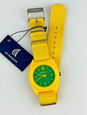 Orologio Spinnaker Quarzo Uomo 39mm Sport Cinturino Giallo In Tela Monopezzo comprar usado  Enviando para Brazil