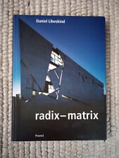 Usado, Radix-Matrix: Daniel Libeskind (1997, capa dura) comprar usado  Enviando para Brazil