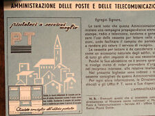 Poste telegrafi 1959 usato  Crevacuore