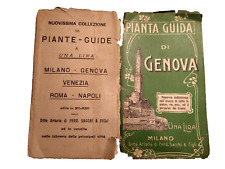 Genova antica mappa usato  Italia