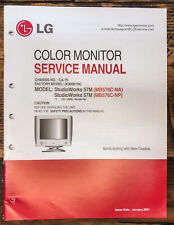 Manual de servicio de monitor LG StudioWorks 57M *Original* #2 segunda mano  Embacar hacia Argentina