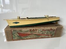 1930's The Kay Motor Boat - Relógio de madeira - EXCEPCIONALMENTE RARO!!!!!!, usado comprar usado  Enviando para Brazil