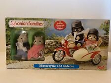 Sylvanians motorcycle&Sidecar  In Original Box W/Figures & All Paper Documents. for sale  Shipping to South Africa
