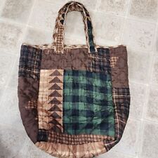 Handmade patchwork tote d'occasion  Expédié en Belgium