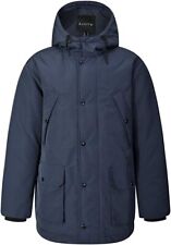 Ajoite Mens Thick Winter Outdoor Down Jacket with Hood, Button Detail XL for sale  Shipping to South Africa