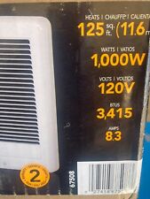 Aquecedor elétrico de parede CADET CSC101TW Com-Pak unidade completa, 1000W, 120V, usado comprar usado  Enviando para Brazil