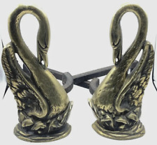 Vintage swan andirons for sale  Palmyra