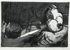 Marion N. Fowler  "Valvular Form" 1957 Original Signed Titled Etching + Aquatint for sale  Shipping to South Africa