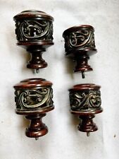 Vintage ornate finials for sale  Shipping to Ireland