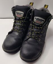 Dr Martens Grapple Industrial Black Steel Toe Cap Boots Size UK 13 VGC for sale  Shipping to South Africa