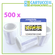 500 etichette adesive usato  Rivarolo Canavese