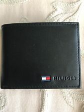 3 billeteras Tommy Hilfiger cuero negro, billetera de cuero marrón, soporte para tarjetas verde, usado segunda mano  Embacar hacia Argentina