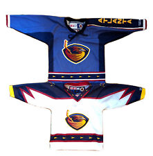 Used, 2 - Vintage CCM White Official NHL Atlanta Thrashers Jersey Toddler One Size for sale  Wheaton