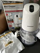 Silvercrest Mini Chopper Turbo 260w Vegetable Herbs Onions Nut Ice Crusher 300ml for sale  Shipping to South Africa