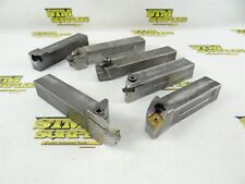 6 INDEXABLE LATHE TOOL HOLDERS 3/4" & 1" SHANKS WESSON ISCAR KENNAMETAL  for sale  Shipping to South Africa