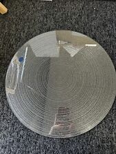 Mirrored glass plate for sale  LEICESTER
