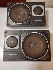 (Set of 2) - Vintage Realistic 12-1853 a Surface Mount Speakers Car Auto 70s 80s, used for sale  Shipping to South Africa