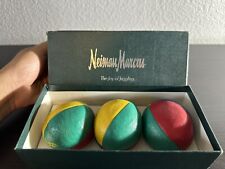 Bolas de malabarismo vintage Neiman Marcus ""La alegría de hacer malabares"" hechas en Inglaterra segunda mano  Embacar hacia Argentina