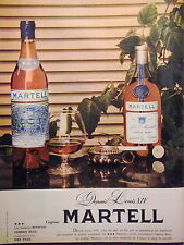 Cognac martell advertising d'occasion  Expédié en Belgium