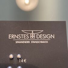 Ernstes design hrringe gebraucht kaufen  Gelsenkirchen