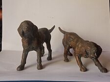 Statuette cani ottone usato  Camogli