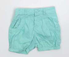 Merc Baby Green Cotton Cropped Trousers Size 3-6 Months Button for sale  Shipping to South Africa