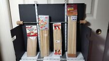 Espetos de bambu para churrasco/grelha vários - 4 pacotes vários caixa aberta longo médio curto comprar usado  Enviando para Brazil