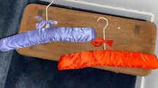 Covered coat hangers for sale  LARBERT