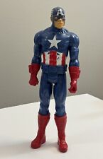Figura de acción del Capitán América de 12 pulgadas Marvel Avengers Titan Hero 2013 Hasbro segunda mano  Embacar hacia Argentina