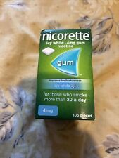 Nicorette gum 4mg for sale  TIPTON