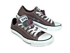 Converse Chuck Taylor All Star Mujer 8 Gris Prenda para el torso bajo Zapatos de lona Doble Lengua segunda mano  Embacar hacia Argentina