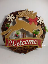 Welcome christmas wreath for sale  West Liberty