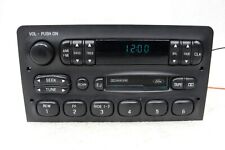 RADIO casete Ford con reloj 95-98 Explorer F150 Ranger Crown Vic Expedition F75F segunda mano  Embacar hacia Mexico