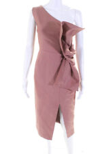 Usado, Vestido justo Keepsake feminino drapeado envolto um ombro com zíper rosa tamanho XS comprar usado  Enviando para Brazil