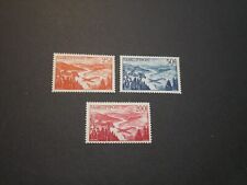 Sarre serie timbres d'occasion  Grièges